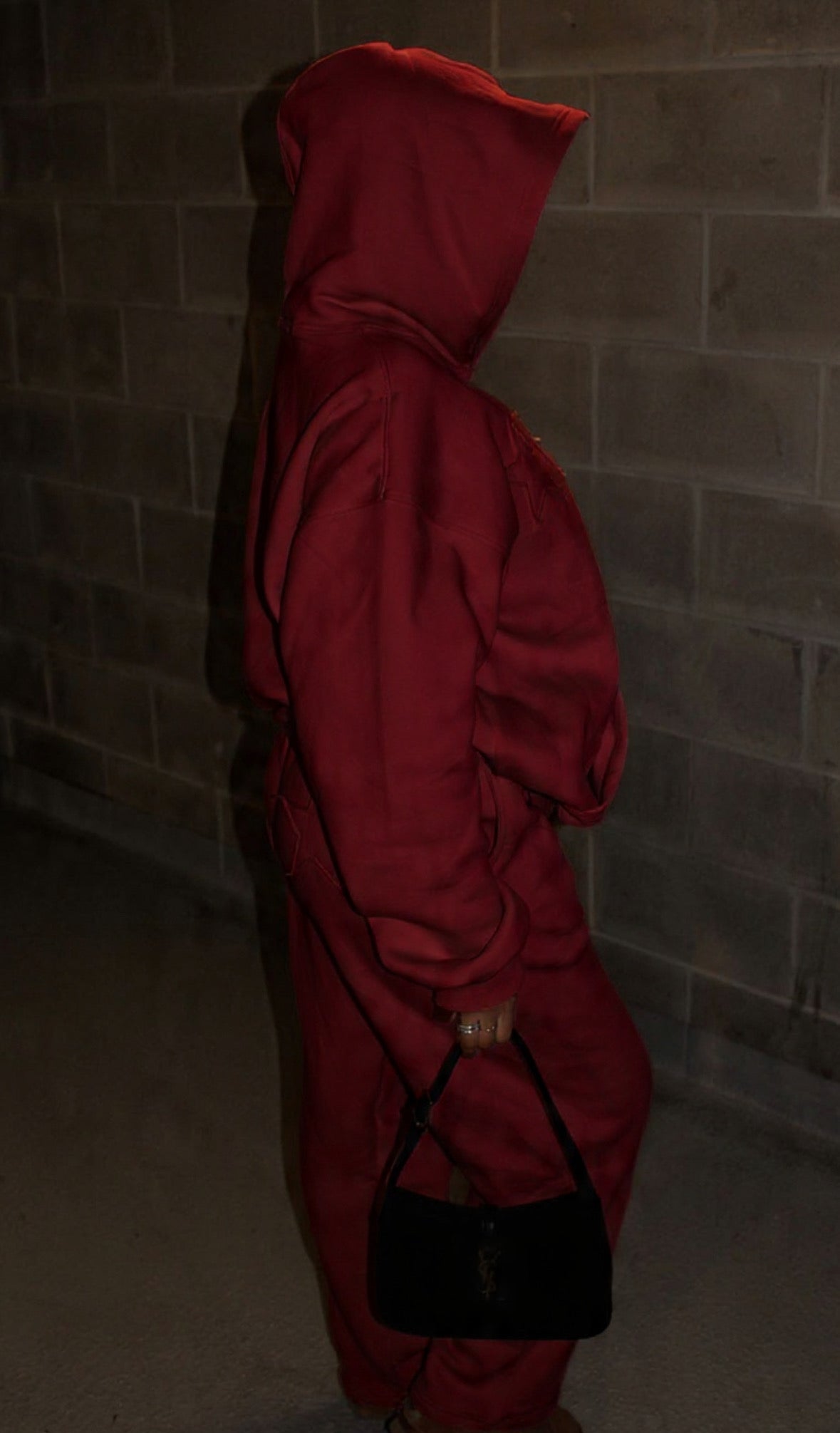 The distressed hoodie