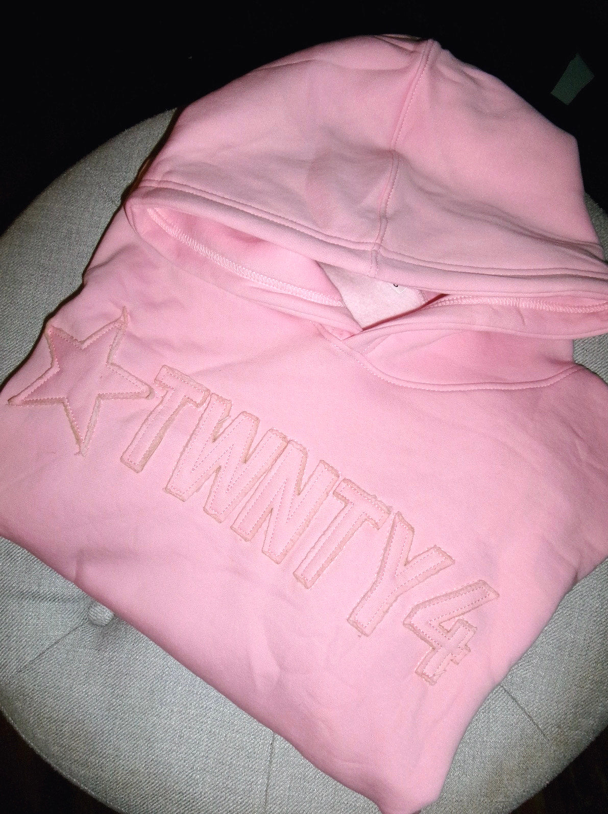 The distressed hoodie